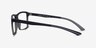 Medium Gray PlasticEyeglass Frames from EyeBuyDirect, Side View