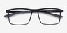 Medium Gray PlasticEyeglass Frames from EyeBuyDirect, Closed View