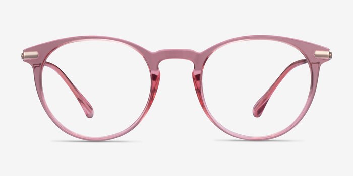 Particle Clear Pink & Rose Gold Plastic-metal Eyeglass Frames from EyeBuyDirect