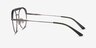 Volition Gunmetal & Tortoise Acetate-metalEyeglass Frames from EyeBuyDirect, Side View