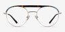 Volition Gold &Tortoise Acetate-metalEyeglass Frames from EyeBuyDirect, Front View