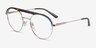 Volition Gold &Tortoise Acetate-metalEyeglass Frames from EyeBuyDirect, Angle View