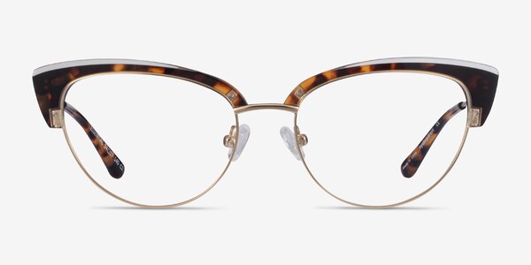 Essential Tortoise & Gold Acetate-metal Eyeglass Frames