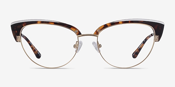 Essential Tortoise & Gold Acetate-metal Eyeglass Frames