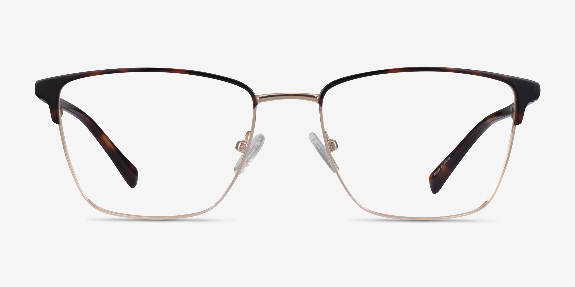 Moore Browline Tortoise Gold Glasses For Men Eyebuydirect