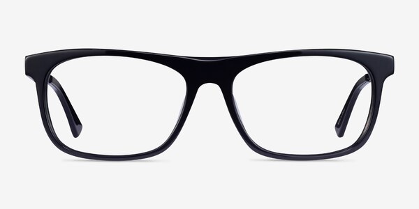 Drop Dark Navy Silver Acétate Montures de lunettes de vue
