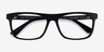 Drop Black AcetateEyeglass Frames from EyeBuyDirect, Closed View