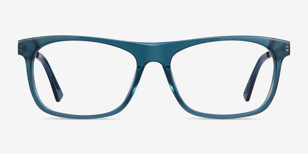 Drop Green  Silver Acetate Eyeglass Frames