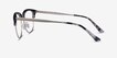 Sophisticated Ivory Tortoise & Silver Acetate, MetalEyeglass Frames from EyeBuyDirect, Side View