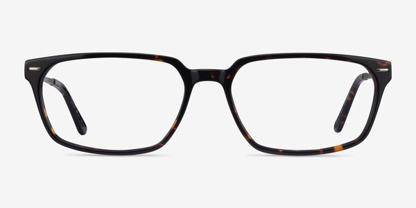 Fusion Tortoise Silver Acetate Eyeglass Frames