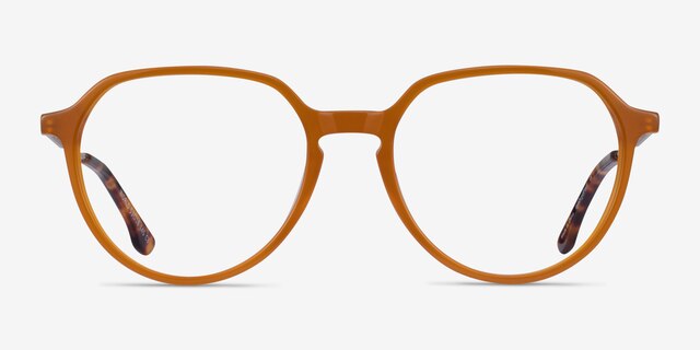 World Orange AcetateEyeglass Frames from EyeBuyDirect, Front View