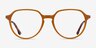 World Orange AcetateEyeglass Frames from EyeBuyDirect, Front View