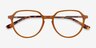 World Orange AcetateEyeglass Frames from EyeBuyDirect, Closed View