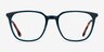 Souvenir Teal AcetateEyeglass Frames from EyeBuyDirect, Front View