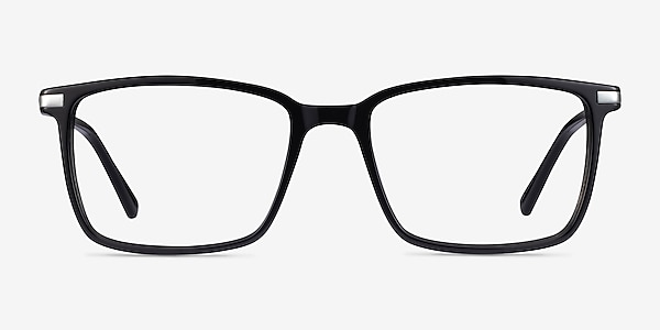 Button Noir Acétate Montures de lunettes de vue