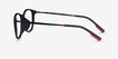Idea Matte Black MetalEyeglass Frames from EyeBuyDirect, Side View