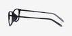 Rebus Matte Black MetalEyeglass Frames from EyeBuyDirect, Side View