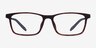 Rebus Matte Tortoise Black MetalEyeglass Frames from EyeBuyDirect, Front View