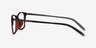 Rebus Matte Tortoise Black MetalEyeglass Frames from EyeBuyDirect, Side View