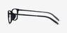 Rebus Matte Navy Black MétalMontures de lunettes de vue d'EyeBuyDirect, Vue de Côté