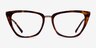 Trenta Tortoise Gold AcetateEyeglass Frames from EyeBuyDirect, Front View