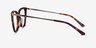 Trenta Tortoise Gold AcetateEyeglass Frames from EyeBuyDirect, Side View