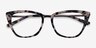 Trenta Ivory Tortoise Gold AcetateEyeglass Frames from EyeBuyDirect, Closed View