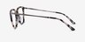 Azur Ivory Tortoise AcetateEyeglass Frames from EyeBuyDirect, Side View
