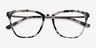 Azur Ivory Tortoise AcetateEyeglass Frames from EyeBuyDirect, Closed View