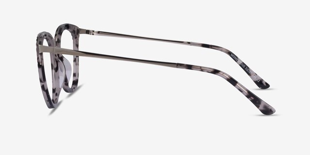 Momentous Gray Tortoise AcetateEyeglass Frames from EyeBuyDirect, Side View