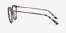 Momentous Gray Tortoise AcetateEyeglass Frames from EyeBuyDirect, Side View