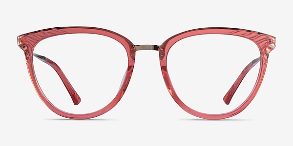 Momentous Clear Pink Acetate Eyeglass Frames