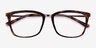 Grande Tortoise Gold AcetateEyeglass Frames from EyeBuyDirect, Closed View