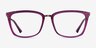 Grande Purple Gold AcetateEyeglass Frames from EyeBuyDirect, Front View