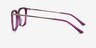 Grande Purple Gold AcetateEyeglass Frames from EyeBuyDirect, Side View