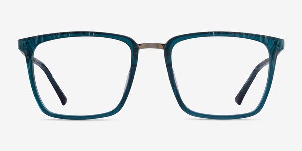 Metaphor Teal Acetate Eyeglass Frames