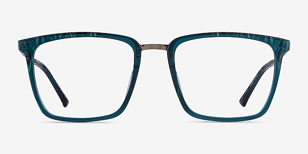 Metaphor Teal Acetate Eyeglass Frames