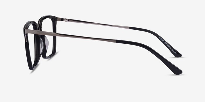 Metaphor Black Acetate Eyeglass Frames from EyeBuyDirect