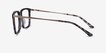 Volume Dark Tortoise AcetateEyeglass Frames from EyeBuyDirect, Side View