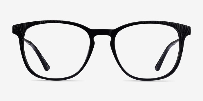 Astute Black Acetate Eyeglass Frames from EyeBuyDirect