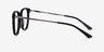 Astute Black AcetateEyeglass Frames from EyeBuyDirect, Side View