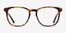 Astute Tortoise AcetateEyeglass Frames from EyeBuyDirect, Front View