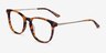 Astute Tortoise AcetateEyeglass Frames from EyeBuyDirect, Angle View