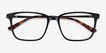 Venti Black AcetateEyeglass Frames from EyeBuyDirect, Closed View