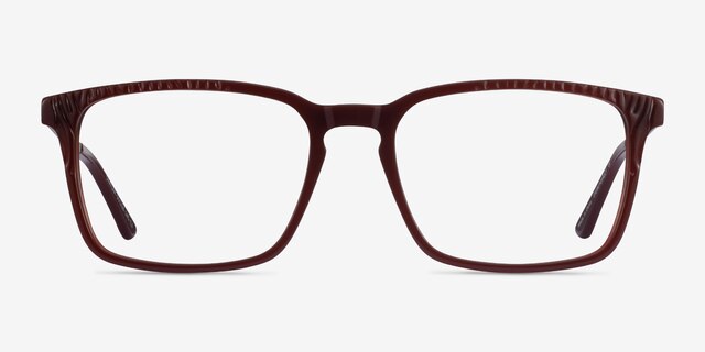 Similar Brown AcetateEyeglass Frames from EyeBuyDirect, Front View
