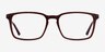 Similar Brown AcetateEyeglass Frames from EyeBuyDirect, Front View