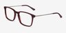 Similar Brown AcetateEyeglass Frames from EyeBuyDirect, Angle View