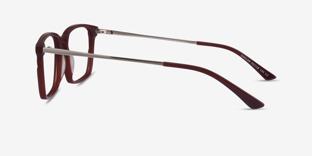 Similar Brown AcetateEyeglass Frames from EyeBuyDirect, Side View