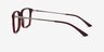 Similar Brown AcetateEyeglass Frames from EyeBuyDirect, Side View