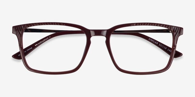 Similar Brown AcetateEyeglass Frames from EyeBuyDirect, Closed View